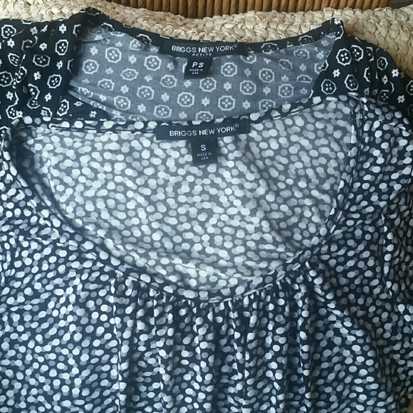 Briggs New York tops, size S and PS - Picture 6 of 8